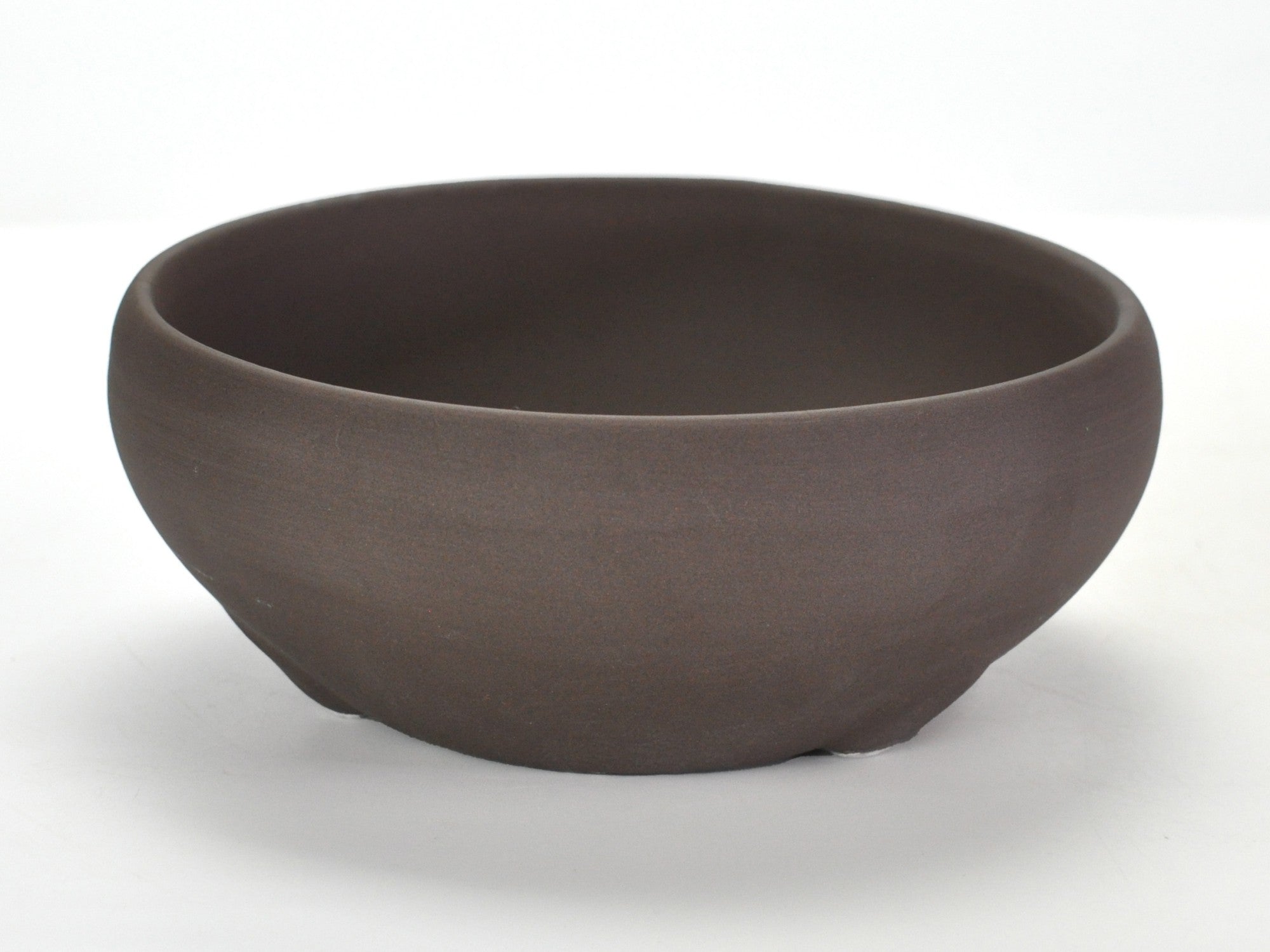 瀬戸焼 ウ泥6号鉄鉢 幅19cm奥行き19cm高さ7.7cmの販売｜盆栽妙 – 盆栽