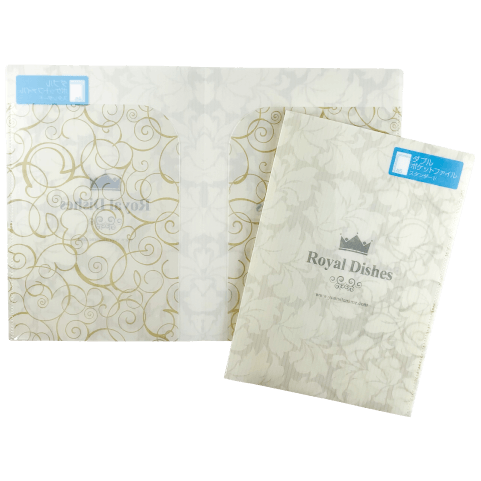 A5ダブルポケットファイル｜クリアファイルのボラネット＜大洞印刷公式＞