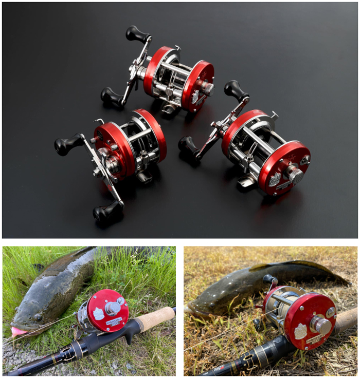 アブガルシア アンバサダー 6500/6501 ファクトリーチューンドレッド