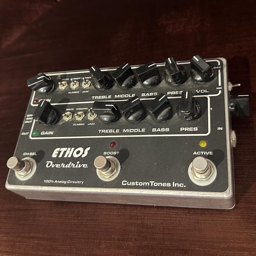 CustomTones Inc. Ethos Overdrive Pedal (Pre-Owned) – Bananas At