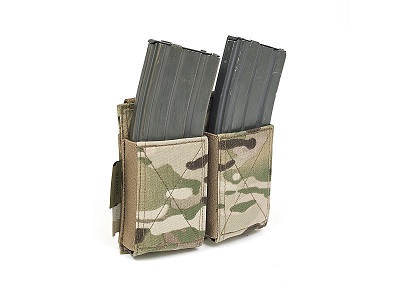 実物 WARRIOR ASSAULT SYSTEMS M4/AK対応 ダブル エラスティック ロー