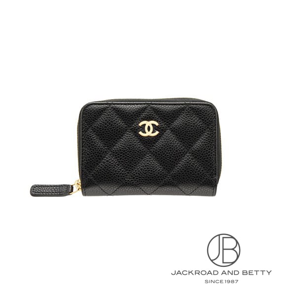 クラシック ジップコインパース ブラック 黒[AP0216 Y01864 C3906