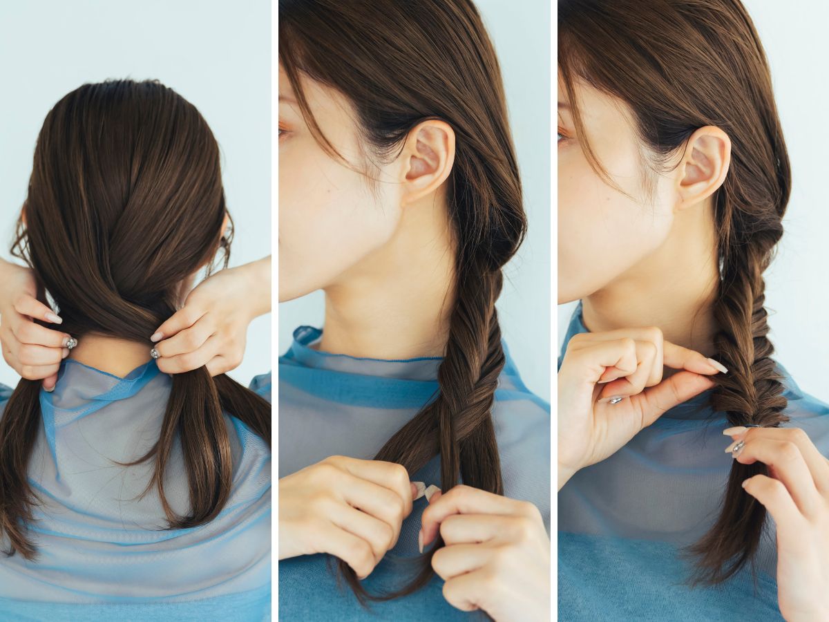 フィッシュボーンの作り方を詳しく解説！マスターして、こなれヘアを