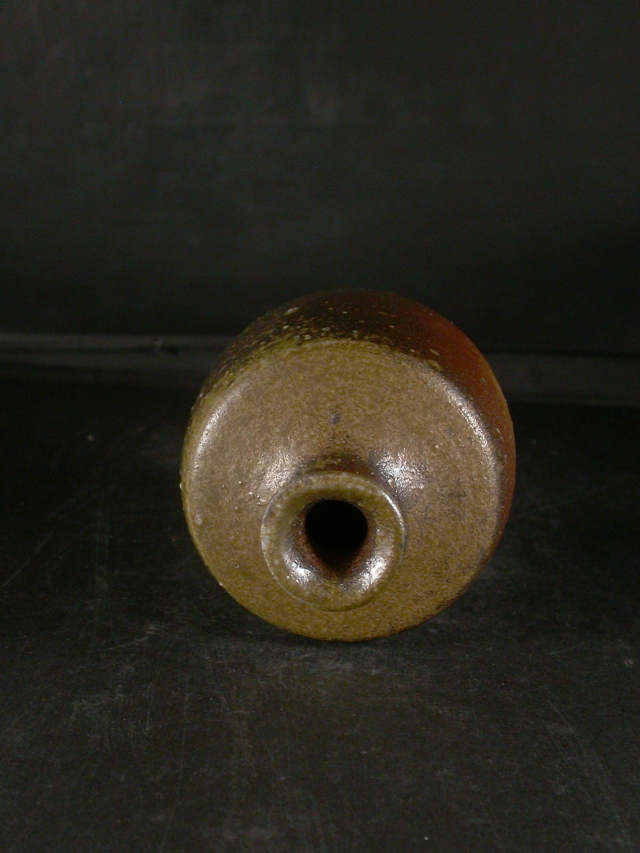 備前焼 登窯 備前市無形文化財 森 泰司 共箱付き黄ゴマ徳利3 備前焼卸