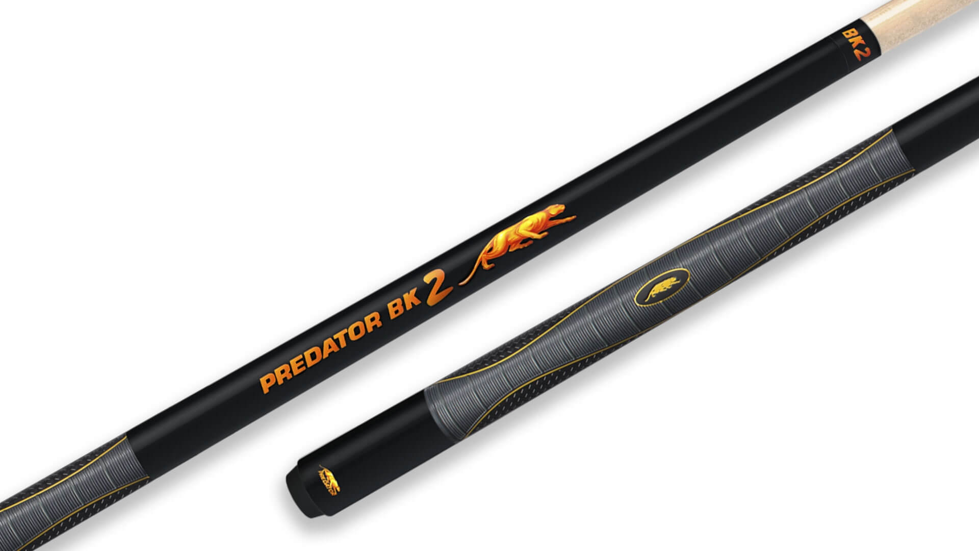 Predator - BK 2 Break Cue Black - Sport Wrap • Billiards Direct