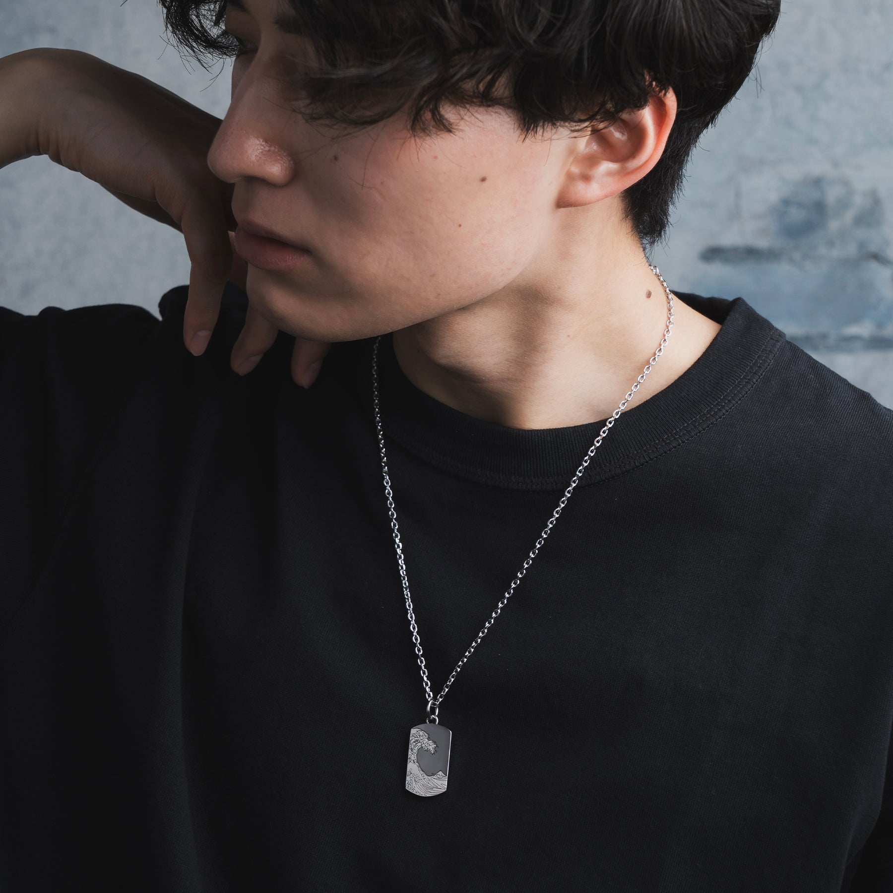 SAKURA × GREAT WAVE Pendant / BSN-708 – BLESS