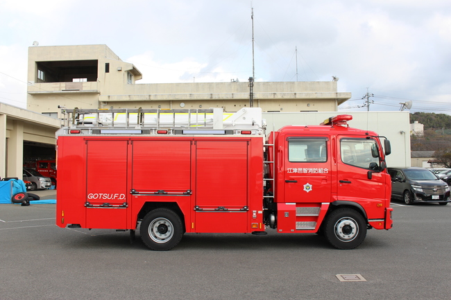 消防ポンプ自動車の車両更新について | 江津邑智消防組合