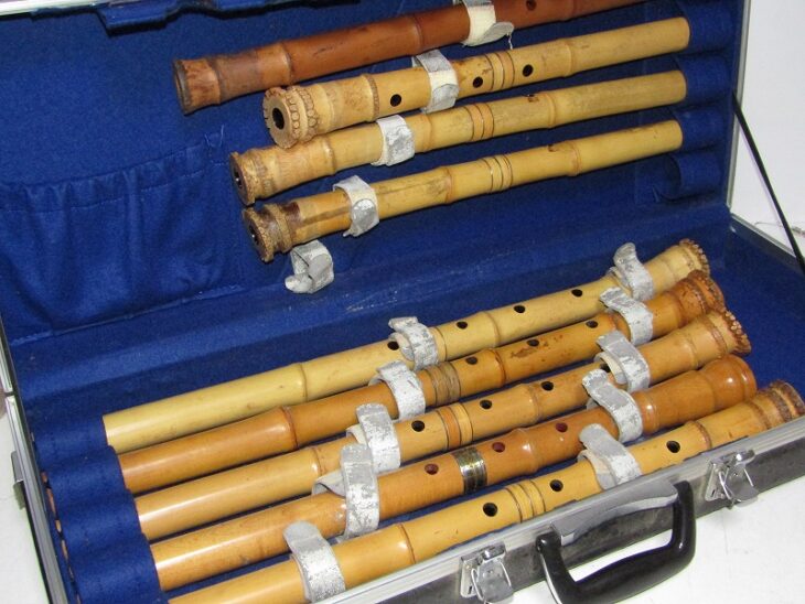 琴古流 尺八 在銘 竹治 など ｜骨董品買取・和楽器買取 五宝堂
