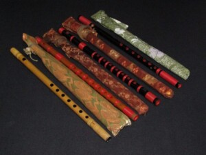 東京都渋谷区大山町にて、久保井朗童などの篠笛、尺八、津軽三味線など