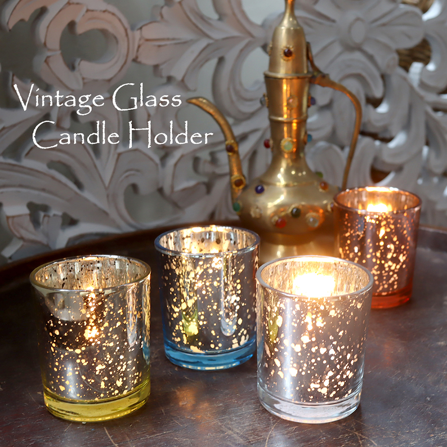 キャンドルホルダー ヴィンテージグラスキャンドルカップヴィンテージ