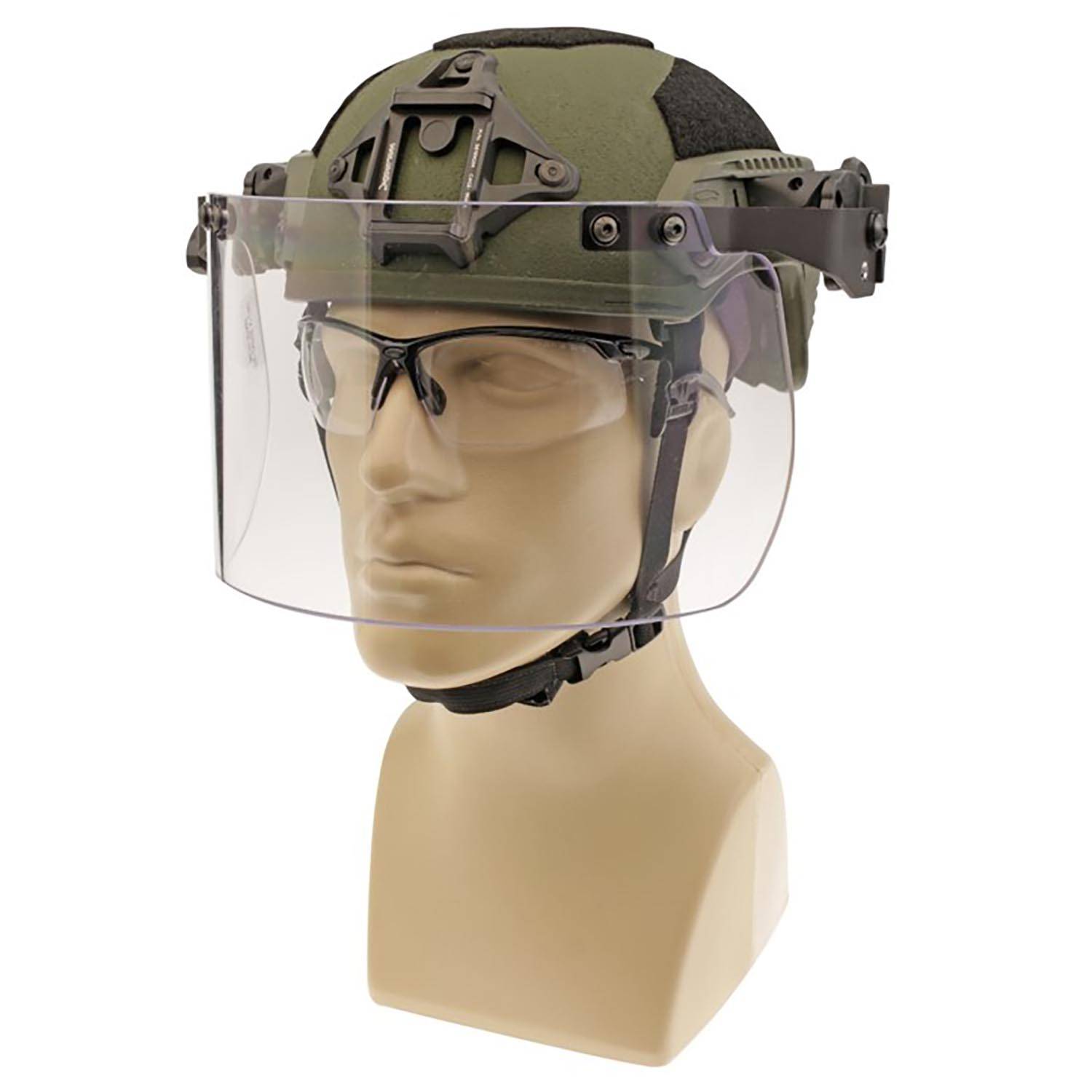 Paulson Tactical Face Shield - DK7-H.150-RU | Galls
