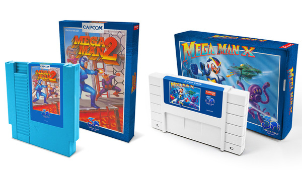 FC版『ロックマン2』とSFC版『ロックマンX』のカートリッジが数量限定