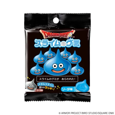 ドラクエ』よりソーダ味のぷにぷに食感「スライムのグミ」発売開始