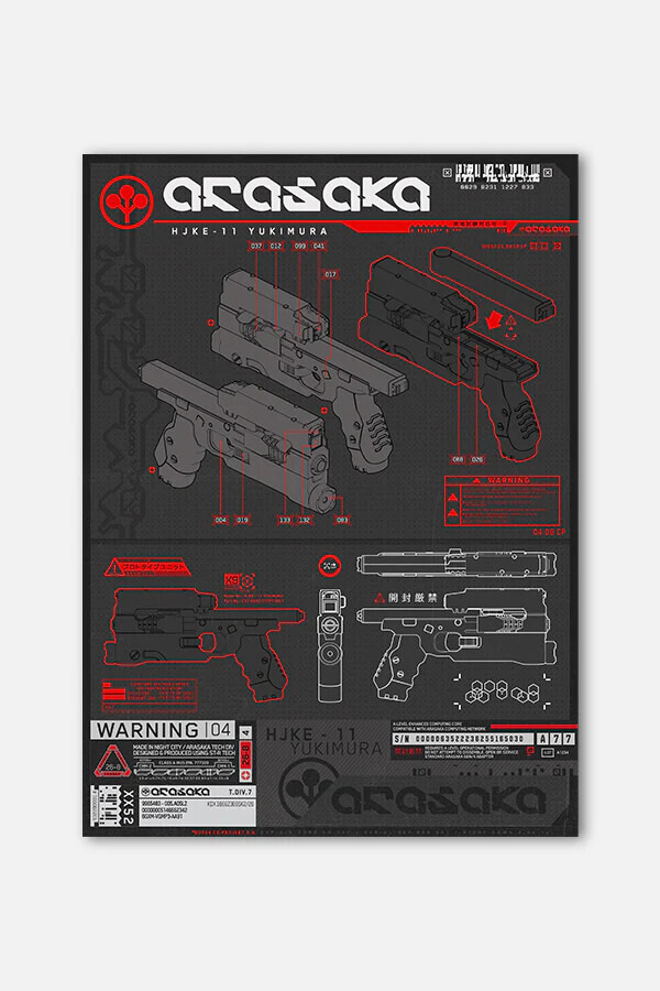 サイバーパンク2077』おしゃべり銃「スキッピー」の限定版レプリカが