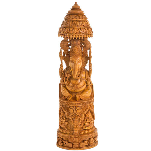 ガネーシャ神像（ラピスラズリ） | ガネーシャ神と開運グッズ