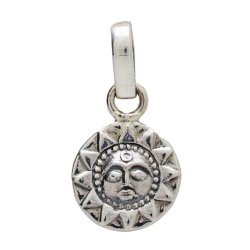 スーリヤ（太陽神）ペンダントトップ（シルバー925） | ガネーシャ神と