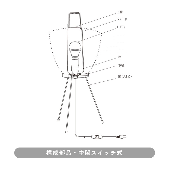 イサム・ノグチ AKARI 5A 提灯 スタンドライト【正規品】｜照明の