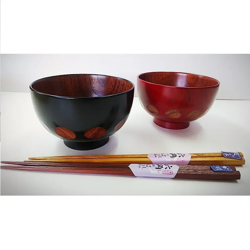 ペアナタ目汁椀(箸付)｜ギフトプラザオンライン