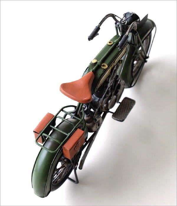 置物 オブジェ バイク おもちゃ アンティーク調 おしゃれ レトロ