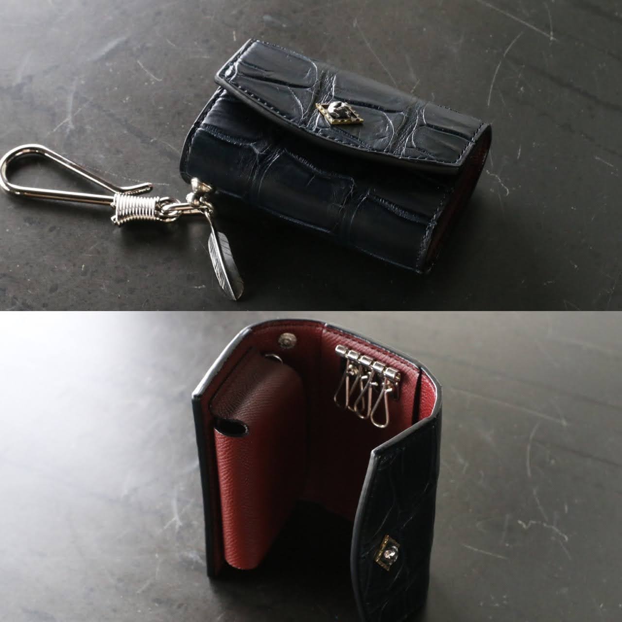 スマートキーのサイズに合わせてオーダーできるキーケース