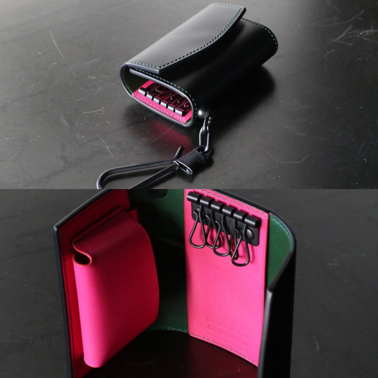 スマートキーのサイズに合わせてオーダーできるキーケース