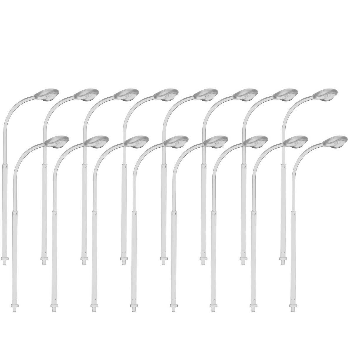 2632＞街路灯（クリア）｜着色済みストラクチャー｜Nゲージ鉄道模型の