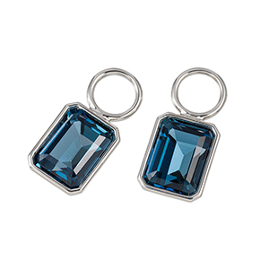 GSTV PT950 ロンドンブルートパーズ チャーム TO 約6.00ct