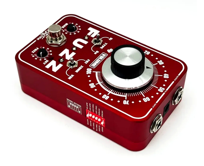 KingTone miniFUZZ V2 with Limited Edition Red Finish