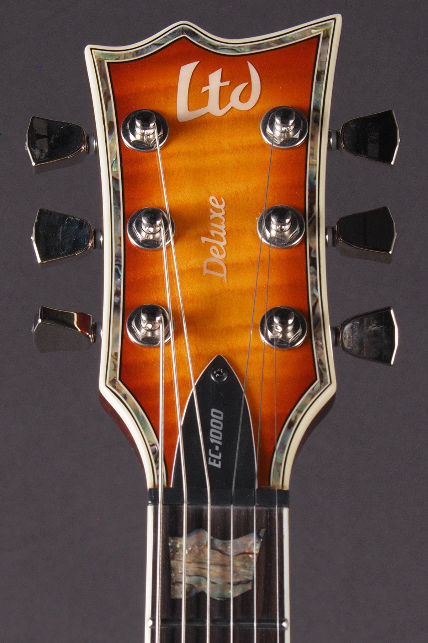ESP LTD EC-1000FM - Amber Sunburst