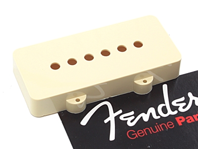 FENDER USA ジャズマスターピックアップカバー エイジド 2個セット通販