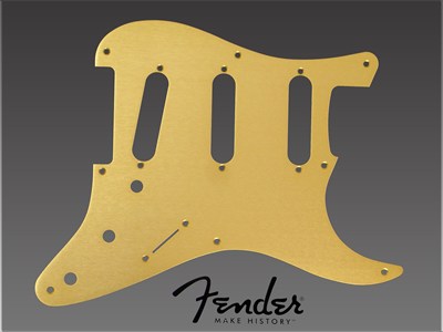 Fender フェンダー '57ストラトキャスターピックガード ゴールド