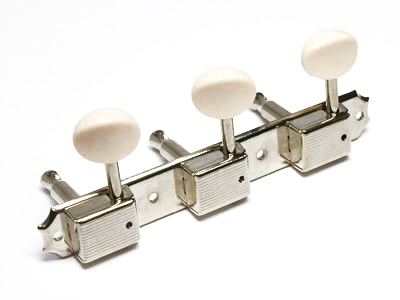 KLUSON DELUXE クルーソン 白ノブペグ 3：3プレート ニッケル通販