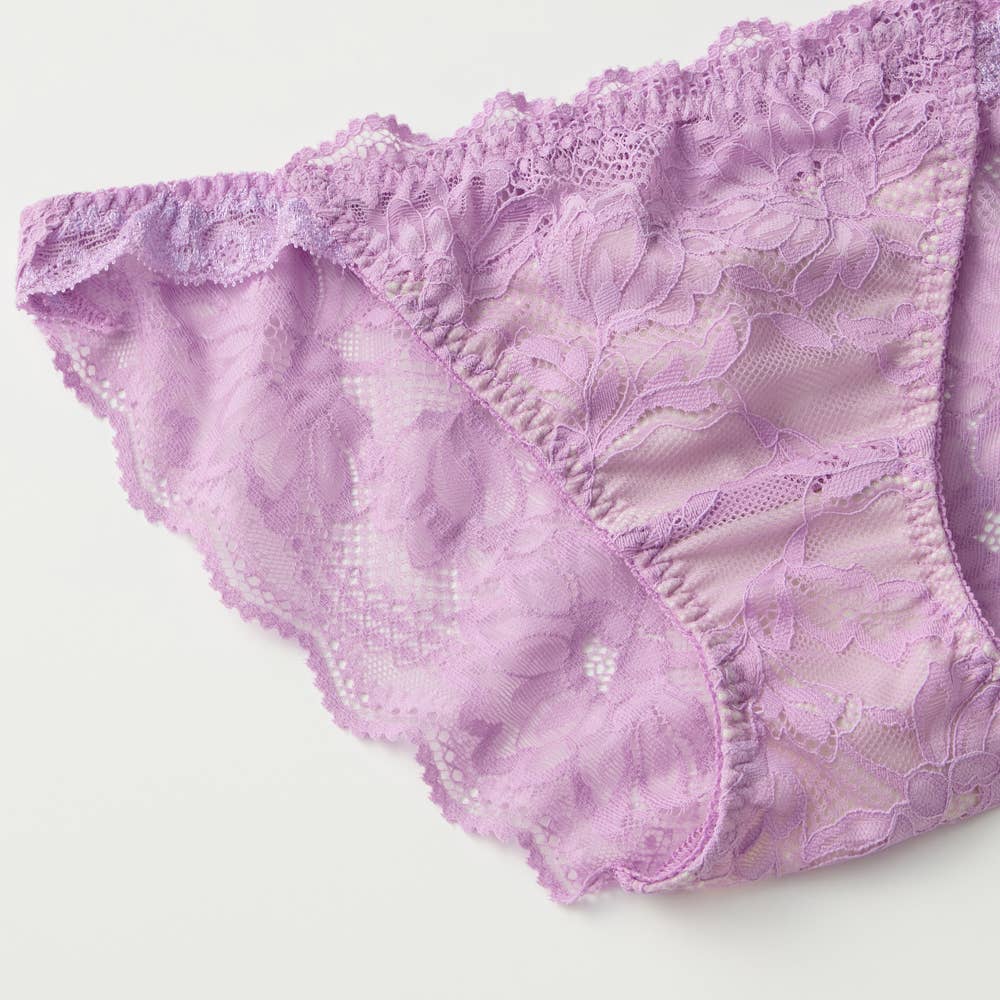 ふわっと盛れる】総レースハーフショーツ【セット割対象】 JS1058H