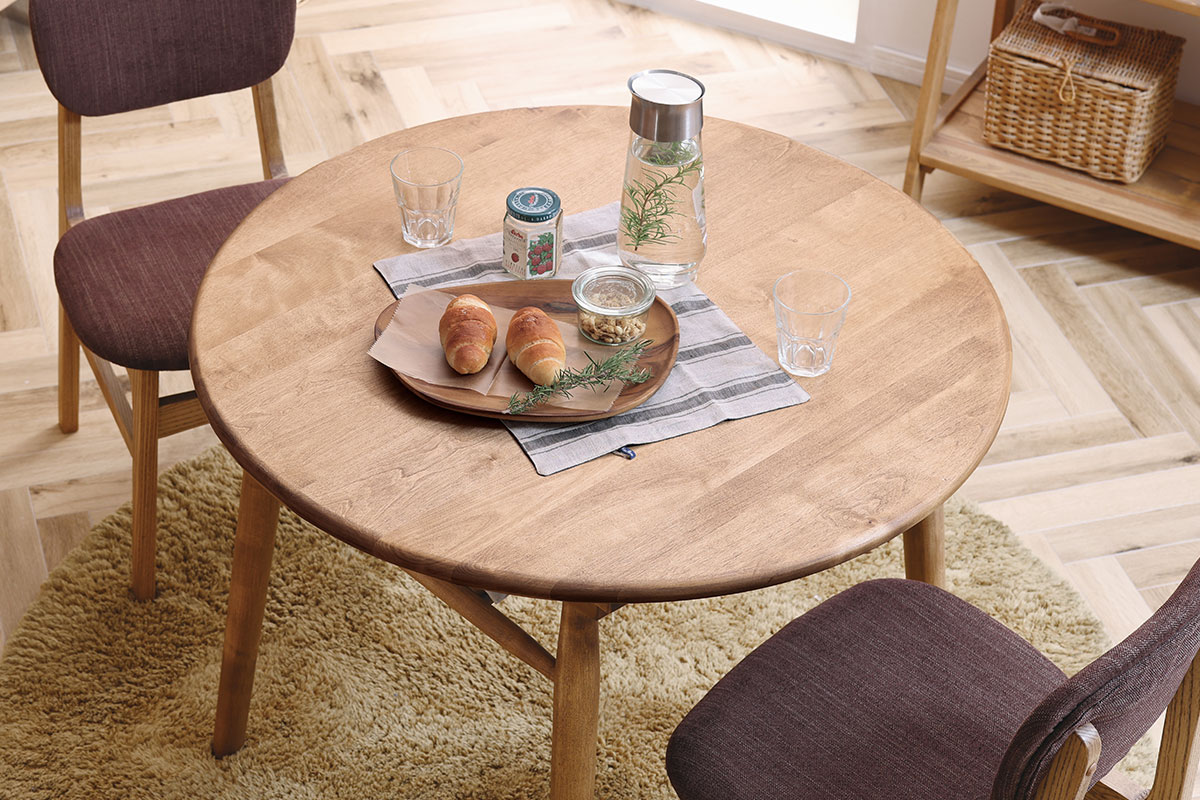 LOGIE（ロジ―）円形ダイニングテーブル｜ダブルデイ