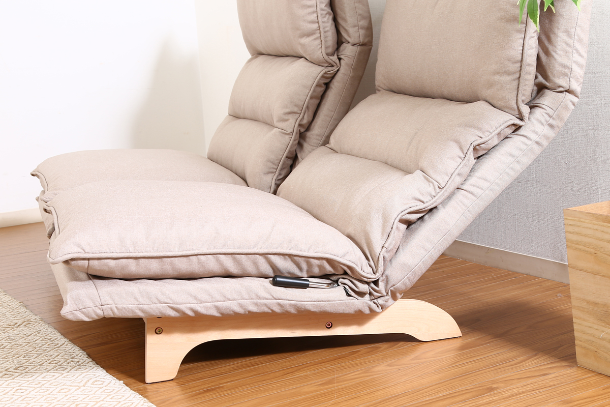 幅140cm] ダブルクッション座椅子フィット 2人掛け | DOUBLEDAY ONLINE