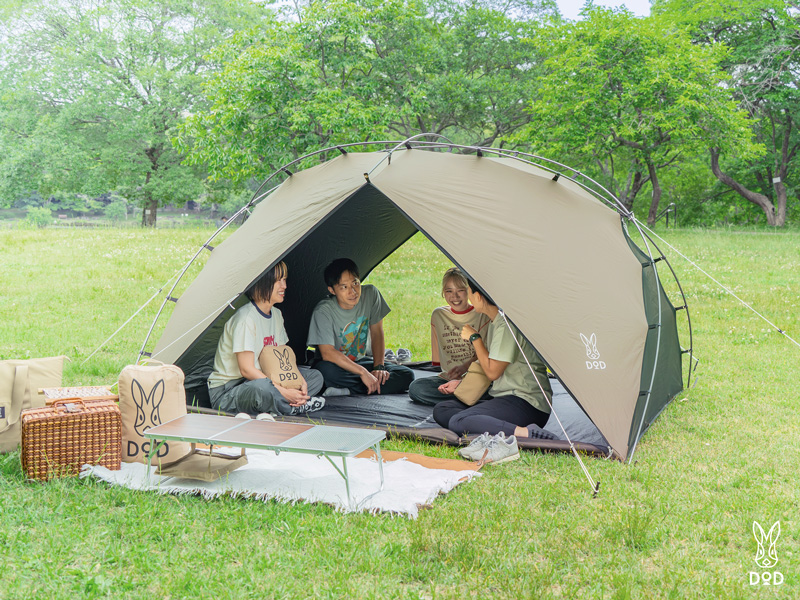 ノドグロシェード（カーキブラウン） TT5-163-BR - DOD（ディーオー