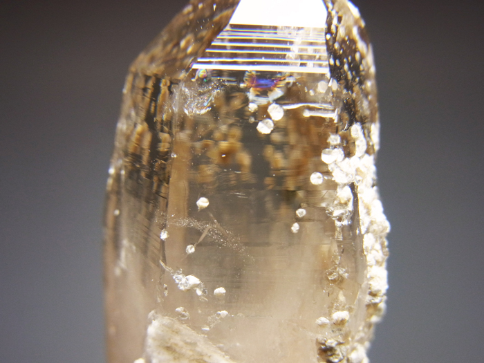 山梨県黒平産 煙水晶＆白雲母 (Smoky Quartz & Muscovite / Japan