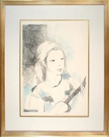 ローランサン｜リトグラフ格安販売買取｜ギャラリーダッドアート