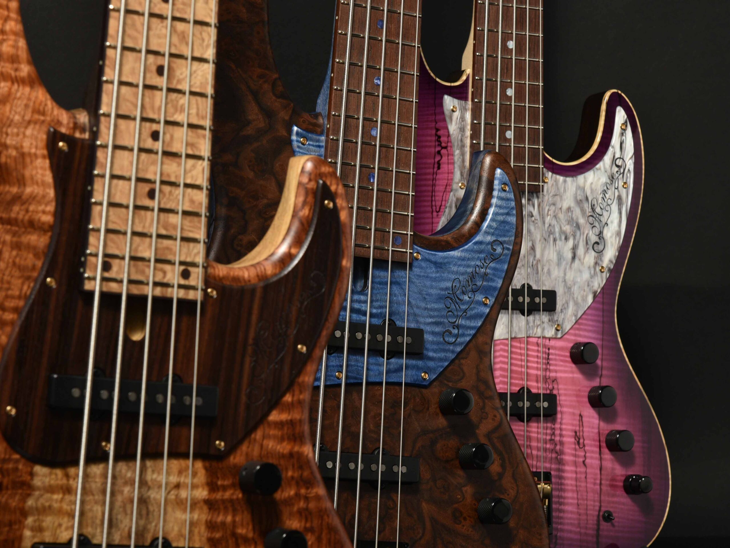 希少材を生かした各ブランド出展予定のエレキベースを総ざらい！【ディ