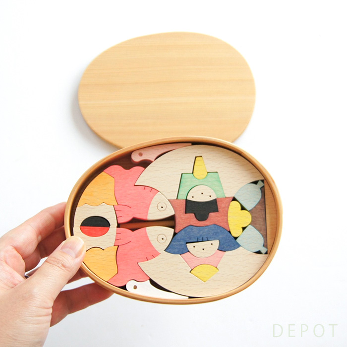 小黒三郎・ひな人形 KH417 【鯛びな】遊プラン お節句 木のおもちゃデポー