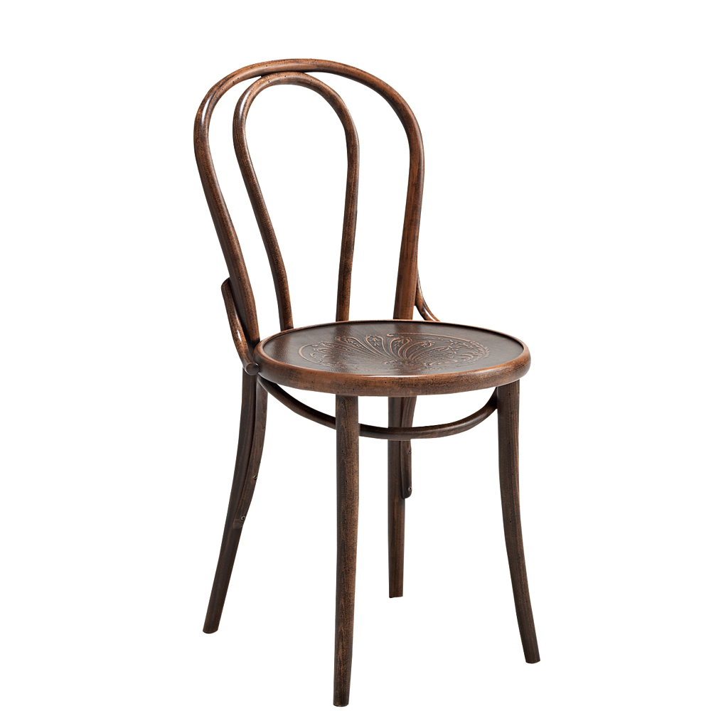 ≪2脚≫アンティーク風No.18 曲げ木 チェア［チェコTON社製］ ディノス