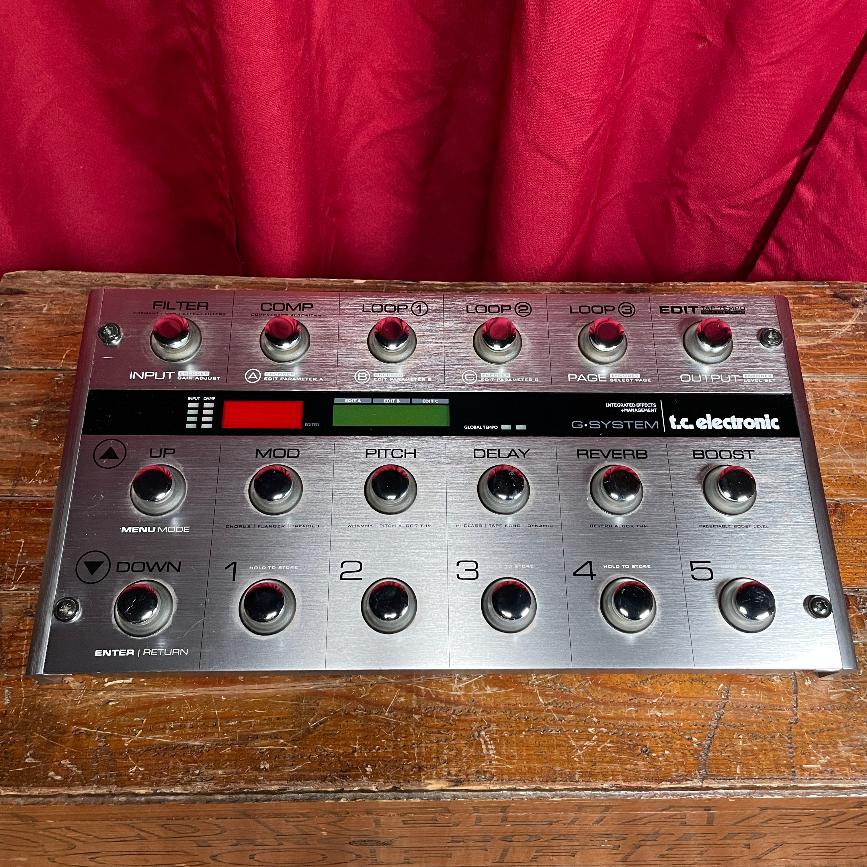 TC Electronic G-System Multi-Effects Processor – Drugan's Drums