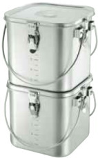 角型パッキン付汁食缶【IH対応】｜寸胴鍋などキッチン用品の通販