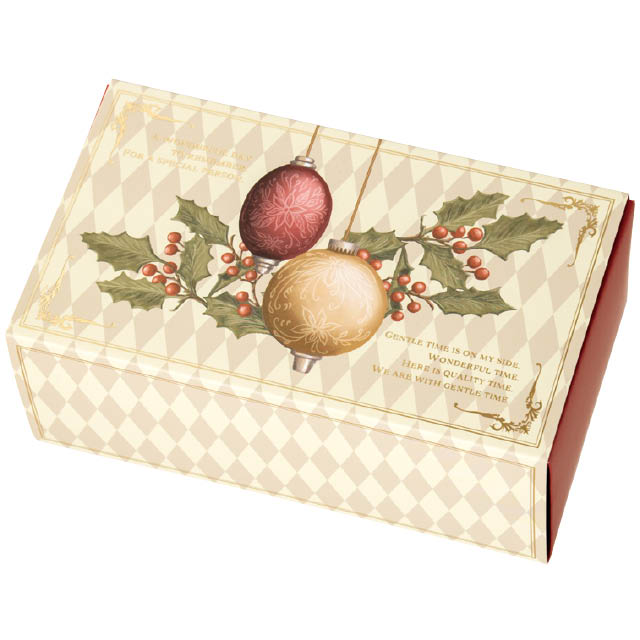 クリスマスオーナメントスリーブボックス-1(W188×D108×H72): ギフト