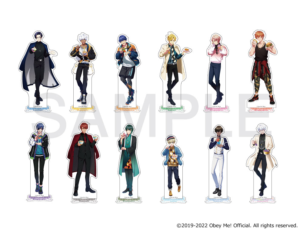 Obey Me!×mixx garden どきどきカフェめぐり in 人間界 アクリル