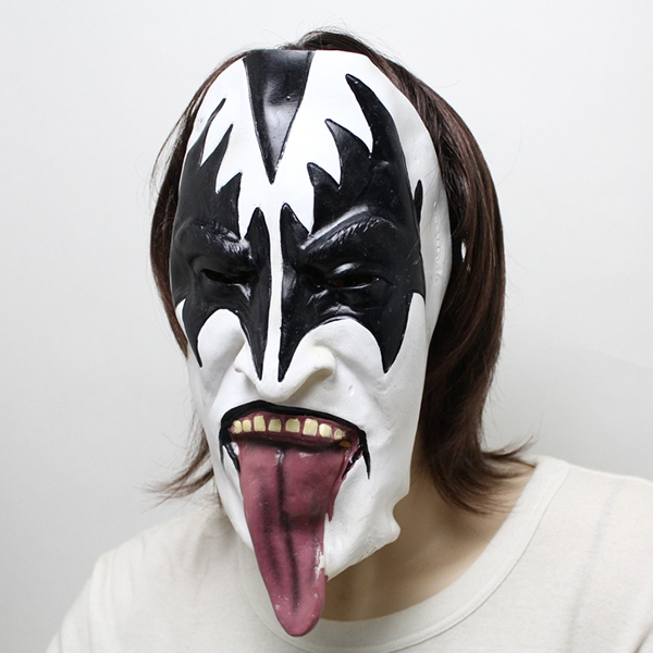 マスク KISS DEMON～変身グッズ・かぶりもの・かつら・カツラ・マスク