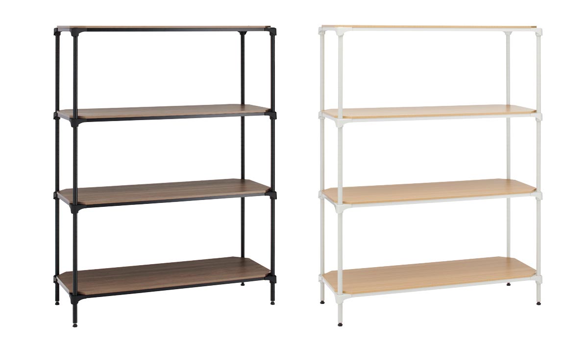 インテリア性をより一層確立したウッドシェルフ|エレクター株式会社