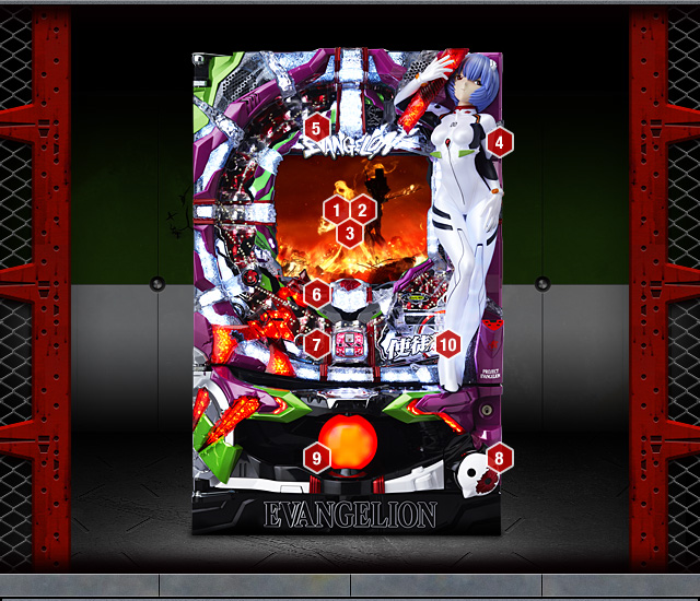 筐体 | CRヱヴァンゲリヲン8 | フィールズ株式会社