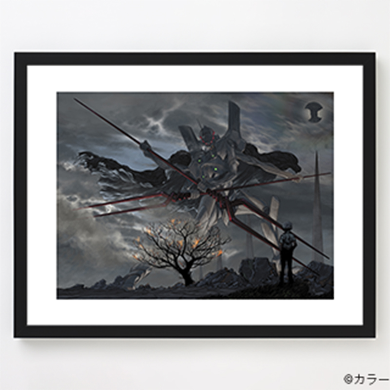 雑 前田真宏 雑画集』発売記念アート展】額装高精彩複製画A（描き