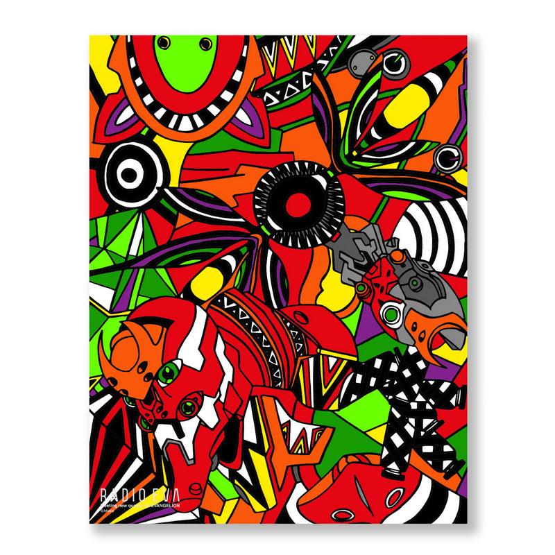 複製原画・キャンバスアート/RADIO EVA Canvas Art | EVANGELION STORE